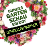 Offizieller Partner der Bundegartenschau 2021 in Erfurt 